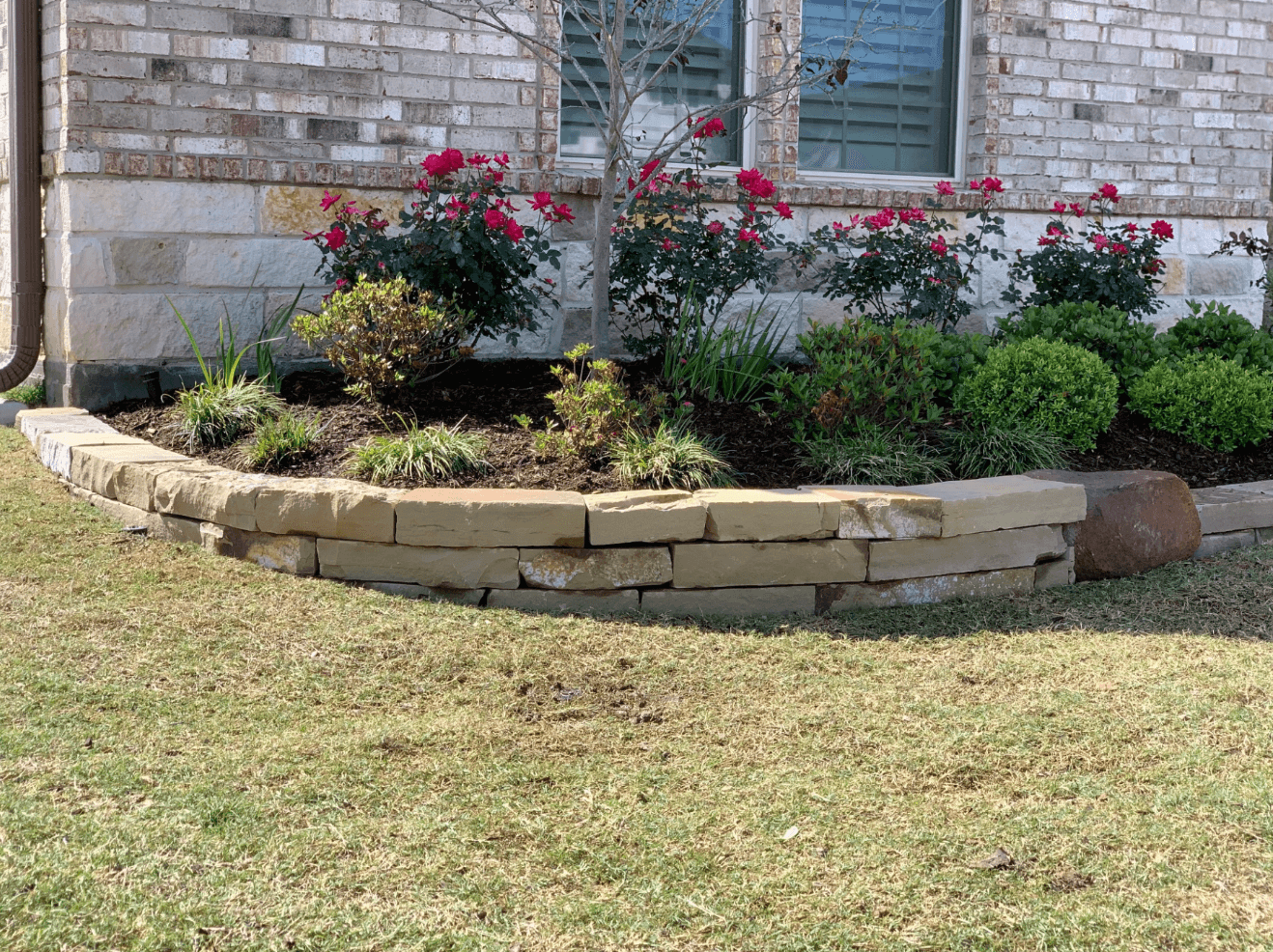 Flower Beds by Greystone Landscapes in Houston, TX